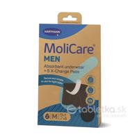 MoliCare MEN M absorpčná spodná bielizeň 1ks + X-Change vložka 5ks