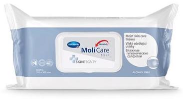 Molicare skin vlhké ošetrovacie utierky 50 ks