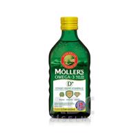 MOLLER´S Omega 3 RYBÍ OLEJ + vitamín D