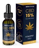 MOVit CBD 15% Full Spectrum KONOPNÝ OLEJ 1x10 ml