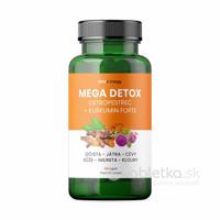 MOVit Energy Mega Detox Ostropestrec + Kurkumín Forte 60cps