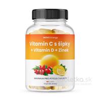 MOVit Energy vitamín C 1200 mg so šípkami + D + Zinok 90cps