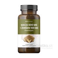 MOVit Maca 600mg + Ženšen 100mg Premium 90cps