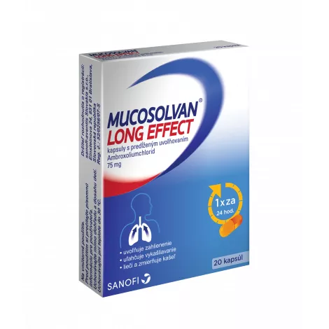 Mucosolvan long Effect 75mg 20 kapsúl