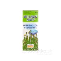 Müllerov sirup so skorocelom a vitamínom C bez cukru 245ml