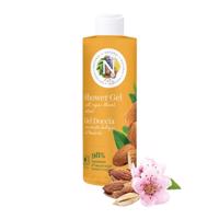 NATURAL Sprchový gél bio mandle 400 ml