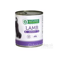 Natures P Konzerva dog adult lamb 800g