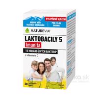 NATUREVIA LAKTOBACILY "5" Imunita s vitamínom C 30cps