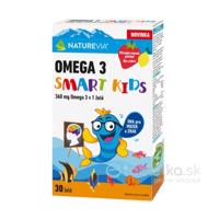 NATUREVIA OMEGA 3 SMART Kids 30 kusov želé