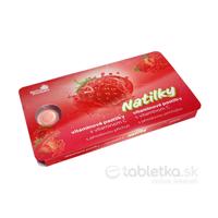 NaturProdukt Natilky vitamínové pastilky s vitamínom C, s jahodovou príchuťou 12ks