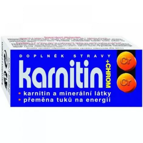 NATURVITA KARNITÍN + CHRÓM 50 tbl