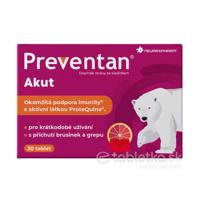 Neuraxpharm Preventan Akut s príchuťou brusníc a grepu 30tbl