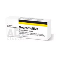 Neuromultivit filmom obalené tablety