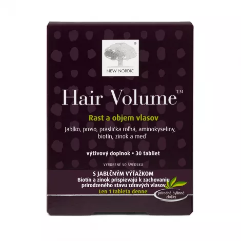 NEW NORDIC HAIR VOLUME  30 TBL