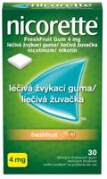 Nicorette Freshfruit gum 30x4 mg