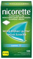 Nicorette Icemint gum 105x4 mg