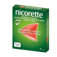 NICORETTE Invisipatch 10 mg/16 h transparentná náplasť 7 ks