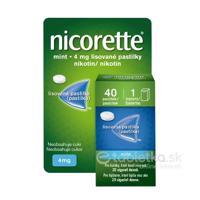 Nicorette Mint 4mg 40 pastiliek