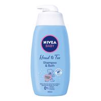 NIVEA Baby Jemný kúpeľ a šampón 500 ml