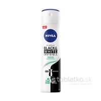 NIVEA Black & White antiperspirant Invisible Fresh 150ml