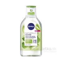 NIVEA Micelárna voda naturally good s aloe vera 400 ml