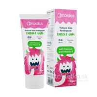 Nordics Detská zubná pasta Bubble Gum 50ml