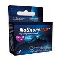 NoSnorePLUS silikónová vložka do nosa XL 3ks + M 1ks