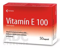 Noventis Vitamín E 100 cps 1x50 ks