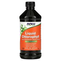 Now Foods Liquid Chlorophyll & Mint tekutý chlorofyl 473 ml