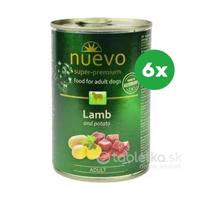 Nuevo Dog Adult Lamb & Potato konzerva pre psy 6x400g