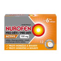 NUROFEN Active pre deti 100 mg 12 tabliet