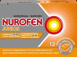 NUROFEN Junior s pomarančovou príchuťou 100 mg