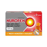 NUROFEN pre deti 125mg 10 čapíkov