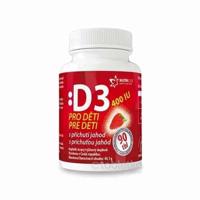 NUTRICIUS Vitamín D3 pre deti 400 IU 1x90ks