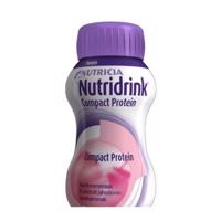NUTRIDRINK Compact protein s jahodovou príchuťou 24 x125 ml