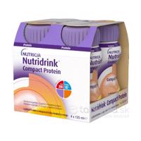 Nutridrink Compact Protein s príchuťou broskyňa a mango 4x125ml