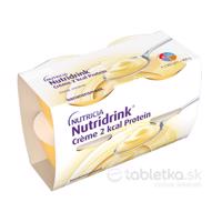 Nutridrink Crème 2 kcal Protein s banánovou príchuťou 24x200g