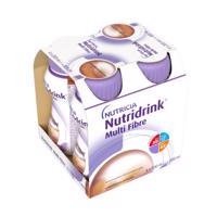 NUTRIDRINK Multi fibre čokoládová príchuť 4 x 200 ml