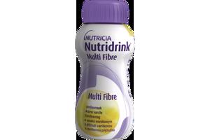 NUTRIDRINK MULTIFIBRE vanilková príchuť 4 x 200 ml