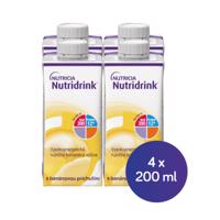 NUTRIDRINK S banánovou príchuťou 4 x 200 ml