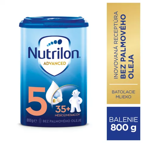 Nutrilon Advanced 5 batoľacia mliečna výživa v prášku (od 35 mesiacov) 6x800 g