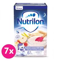 Nutrilon Obilno-mliečna kaša krupicová s ovocím Good Night 6+ 7 x 225 g