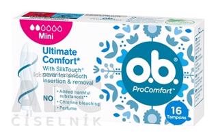 o.b. ProComfort Mini hygienické tampóny 1x16 ks