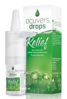 Ocuvers drops Relief očné kvapky s obsahom hyaluronátu sodného 0,21%, 1x10 ml