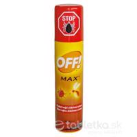 OFF! MAX spray repelent 100ml