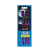 ORAL-B Black allrounder medium zubná kefka manuálna 3 ks