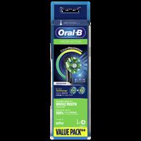 ORAL-B Cross action black čistiace náhradné hlavice 4 ks