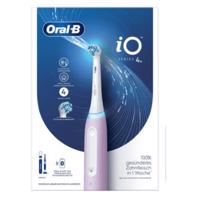 Oral-B iO Series 4 lavender elektrická zubná kefka + držiak + puzdro set