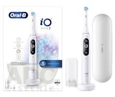 Oral-B iO SERIES 7 WHITE elektrická zubná kefka + držiak + puzdro, 1x1 set