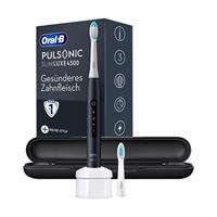 ORAL-B Pulsonic slim luxe 4500 black sonická zubná kefka + náhradná hlavica + puzdro set